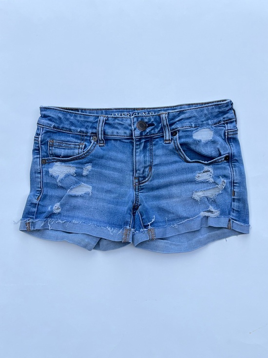 American Eagle Outfitters Pants - American Eagle Distressed Denim Shorts, Size 4